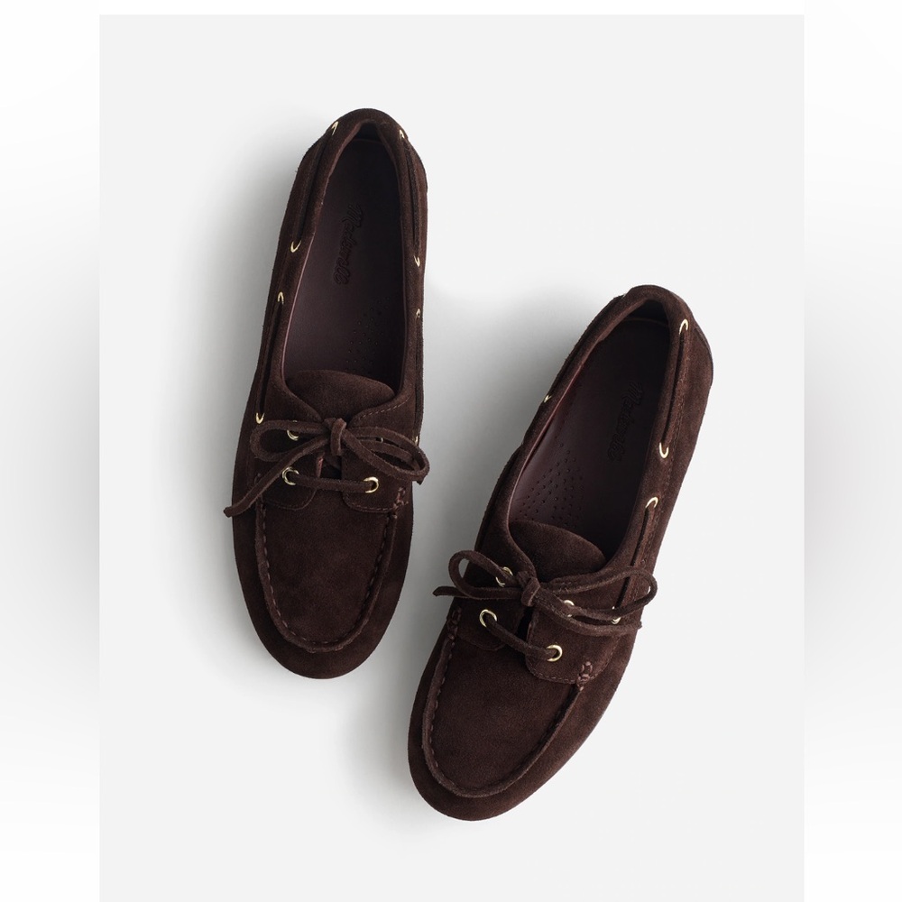 NWOT Madewell Jamie Boat Shoe Sz 8